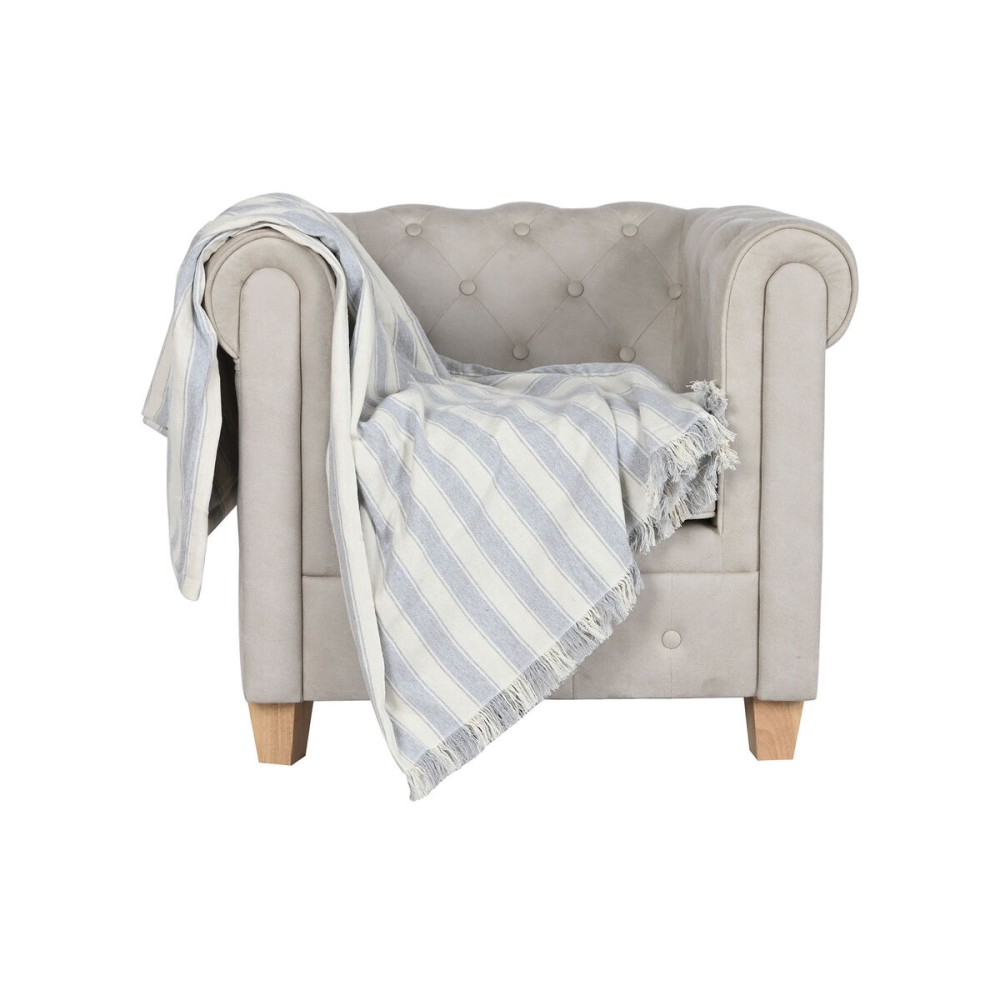 Bed Cover Home ESPRIT Beige Grey 150 x 250 cm