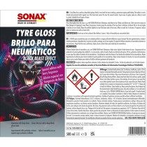 Produit lustrant pour pneumatiques Sonax SX04344000 500 ml