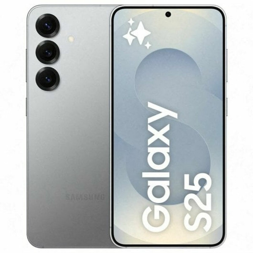 Smartphone Samsung GALAXY S25 6,2" Qualcomm Snapdragon 8 Elite 12 GB RAM 128 GB Gris Argenté