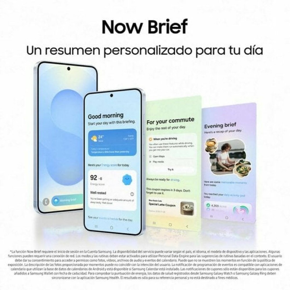 Smartphone Samsung GALAXY S25 6,2" Qualcomm Snapdragon 8 Elite 12 GB RAM 128 GB Gris Argenté