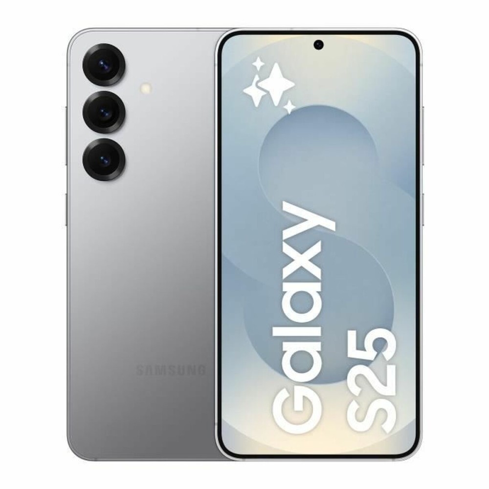 Smartphone Samsung GALAXY S25 6,2" Qualcomm Snapdragon 8 Elite 12 GB RAM 128 GB Gris Argenté