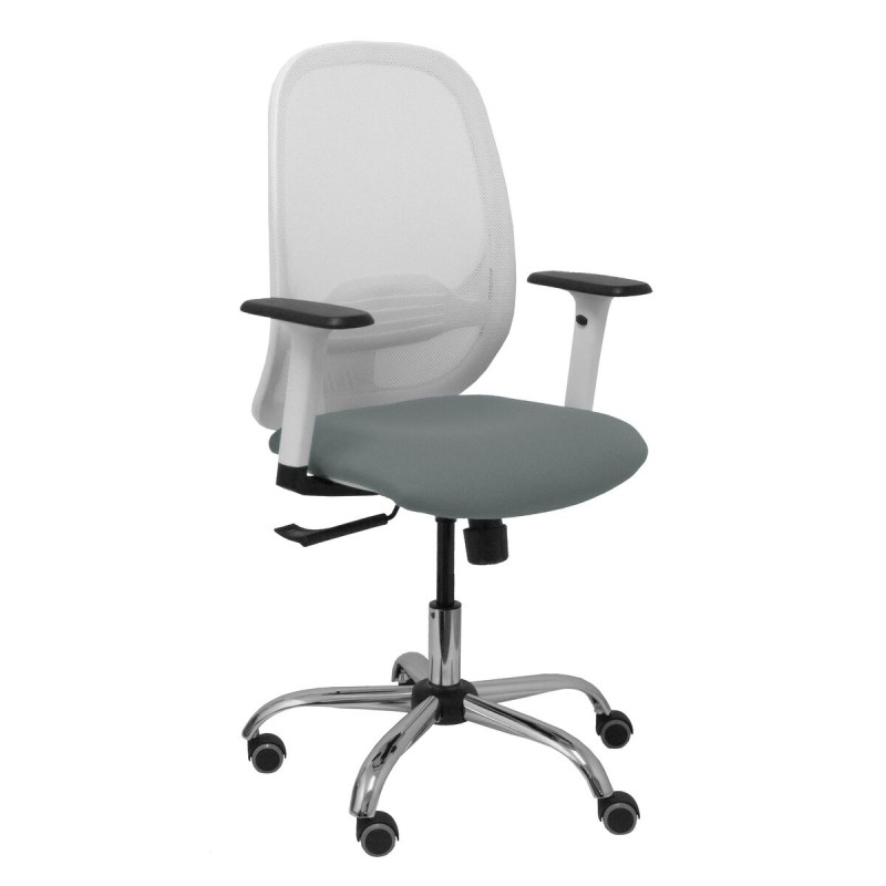 Chaise de Bureau P&C 354CRRP Blanc Gris