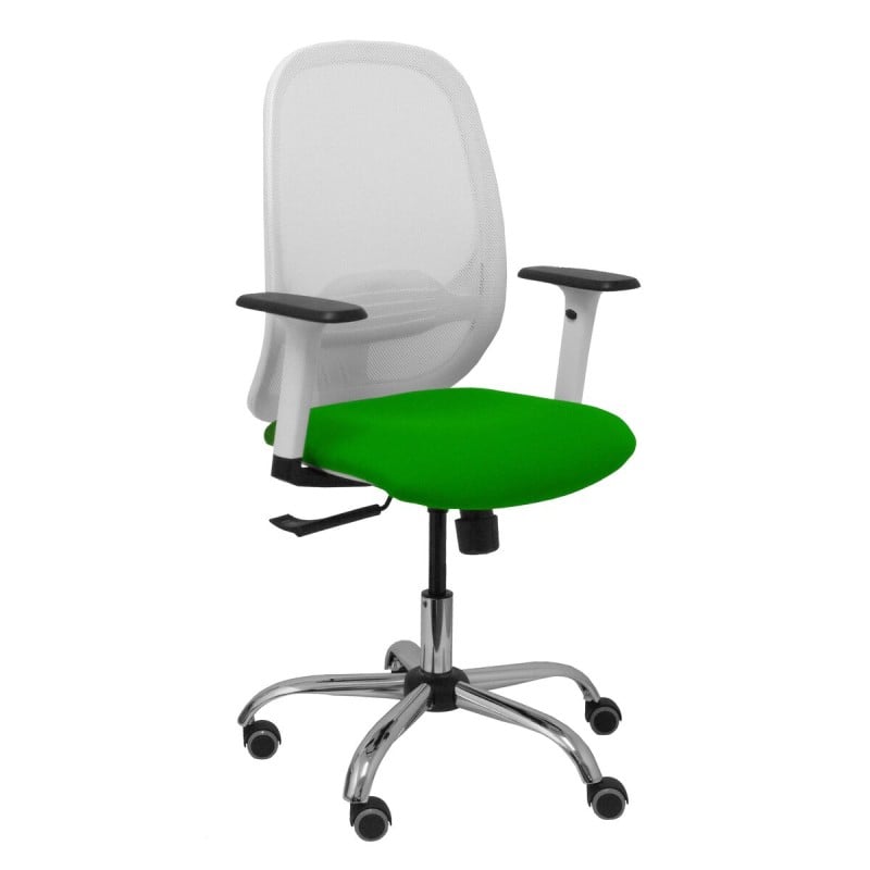 Chaise de Bureau P&C 354CRRP Blanc Vert