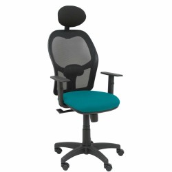 Chaise de Bureau avec Appui-tête P&C B10CRNC Vert/Bleu