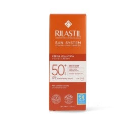 Crème Solaire Avec Couleur Rilastil Sun System SPF 50+ 50 ml