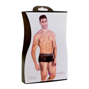 Men's Boxer Shorts S Pleasures Black