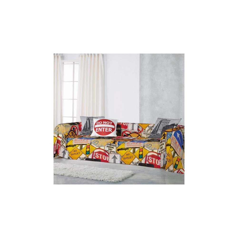 Multipurpose throw Traffic Naturals