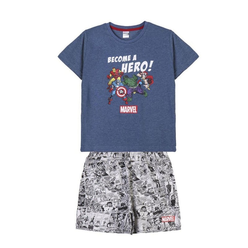 Children's Pyjama Marvel Grey