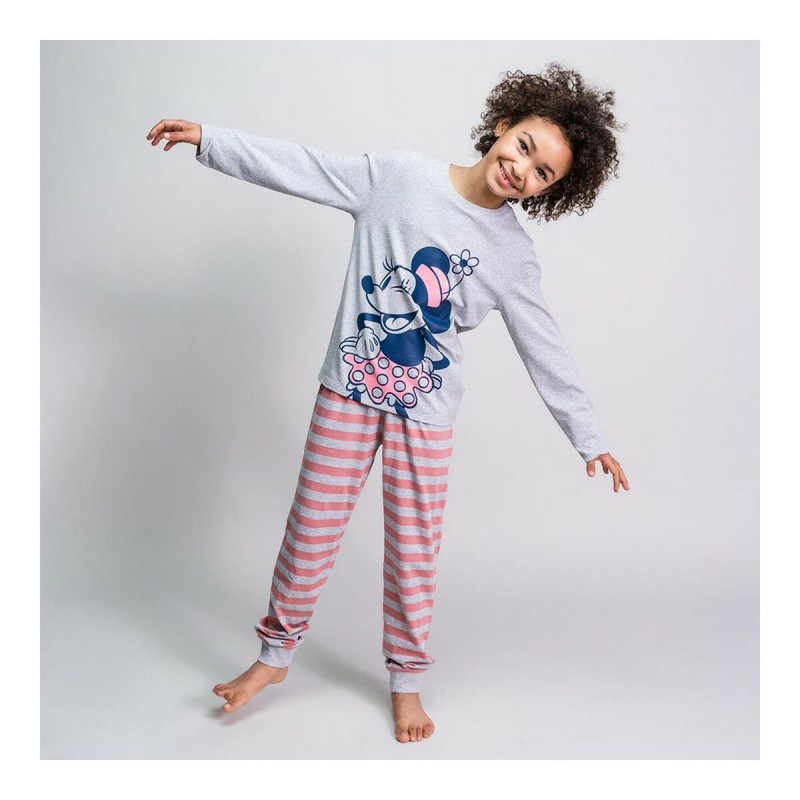 Pyjama Enfant Minnie Mouse Gris