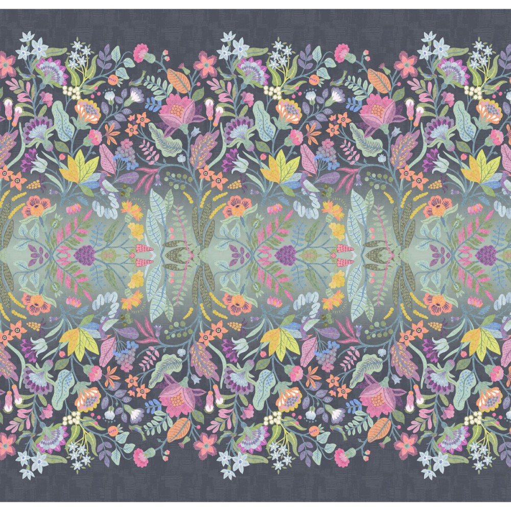 Multipurpose throw Icehome Flowers