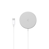 Chargeur sans fil KSIX MagniBoost Blanc