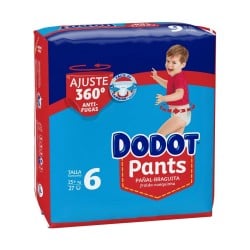 Couches jetables Dodot Dodot Pants 15+ kg Taille 6 27 Unités