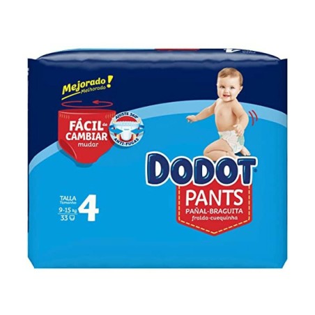 Disposable nappies Dodot Dodot Pants 9-15 kg 33 Units