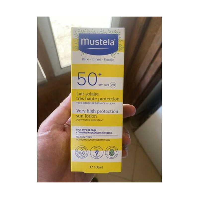 Kindersonnenmilch Mustela Niño Sol Spf 100 ml