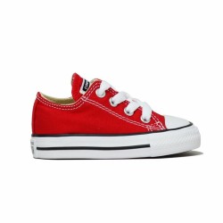 Chaussures de Sport pour Bébés Converse All Star Classic Low Rouge