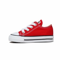 Chaussures de Sport pour Bébés Converse All Star Classic Low Rouge