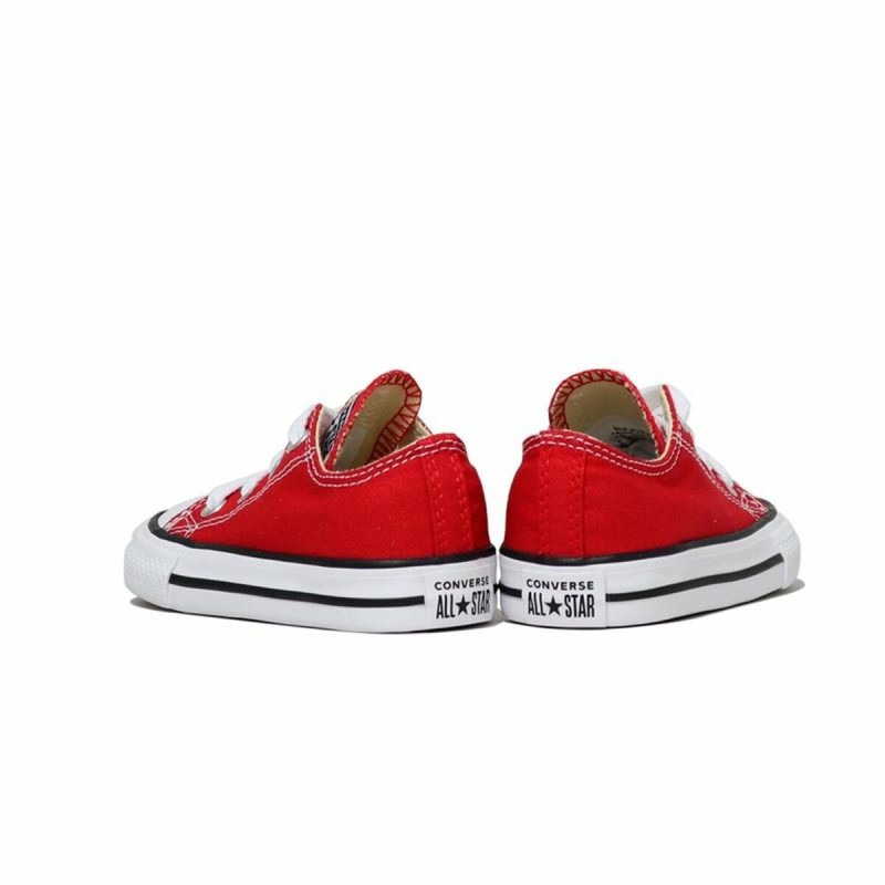 Chaussures de Sport pour Bébés Converse All Star Classic Low Rouge