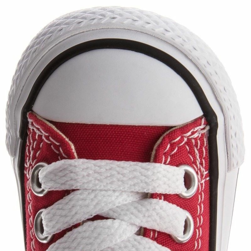 Chaussures de Sport pour Bébés Converse All Star Classic Low Rouge