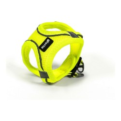 Harnais pour Chien Gloria Air Mesh Trek Star Jaune Taille XXXS (18-20 cm)