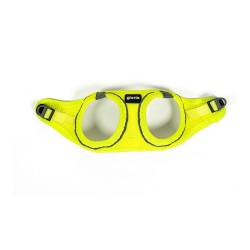 Harnais pour Chien Gloria Air Mesh Trek Star Réglable Jaune L (33,4-35 cm)