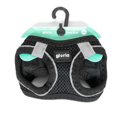 Hundegeschirr Gloria Air Mesh Trek Star Einstellbar Schwarz (18-20 cm)