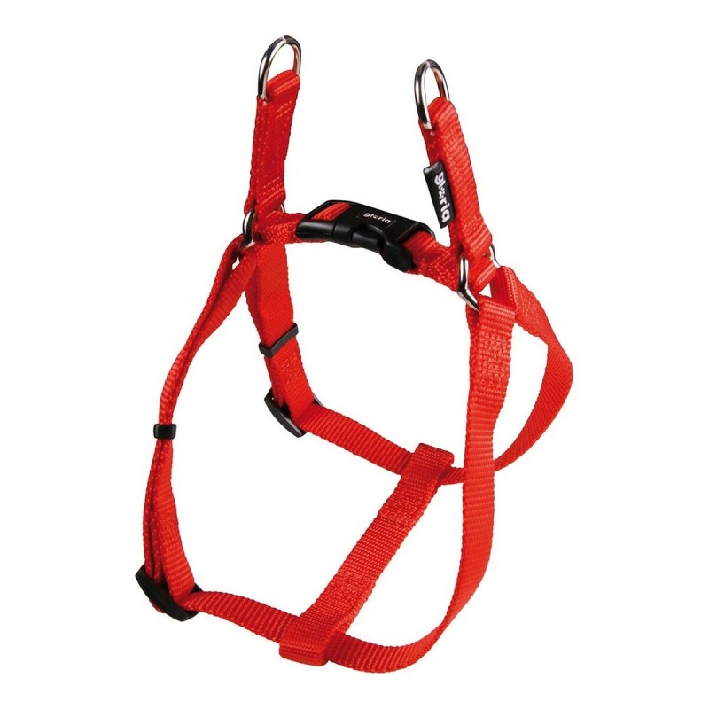 Hundegeschirr Gloria weich Einstellbar M 47-71 cm Rot