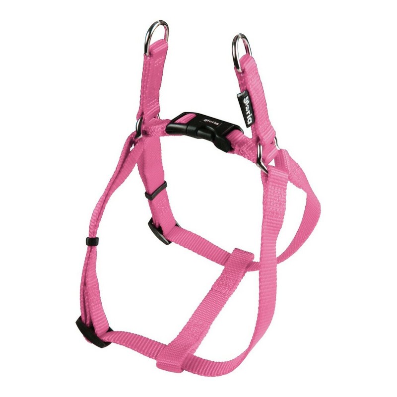 Harnais pour Chien Gloria Lisse Réglable 35-51 cm Rose S