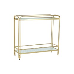 Tevogn DKD Home Decor Gold Metall Kristall 80 x 28 x 81 cm