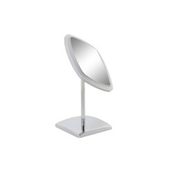 Vergrößerungsspiegel mit LED DKD Home Decor 17 x 13 x 30,5 cm Silberfarben Metall