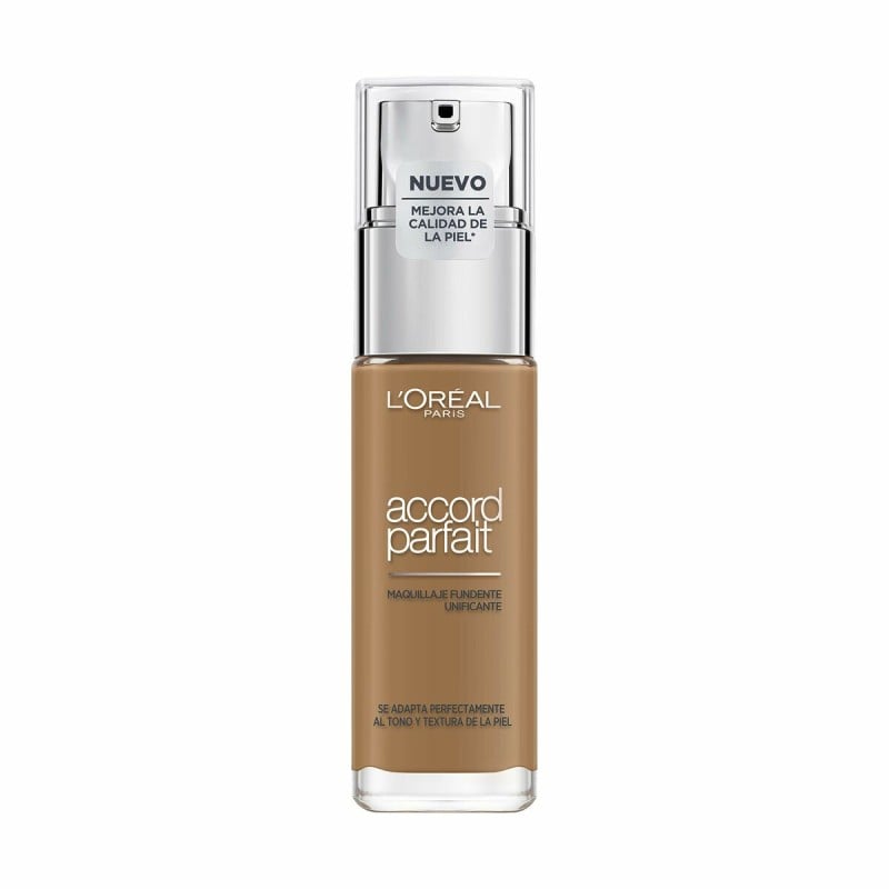 Fluid Foundation Make-up L'Oreal Make Up Accord Parfait 8,5D/8,5W-caramel 30 ml