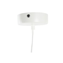 Suspension DKD Home Decor Blanc 50 W (30 x 30 x 30 cm)