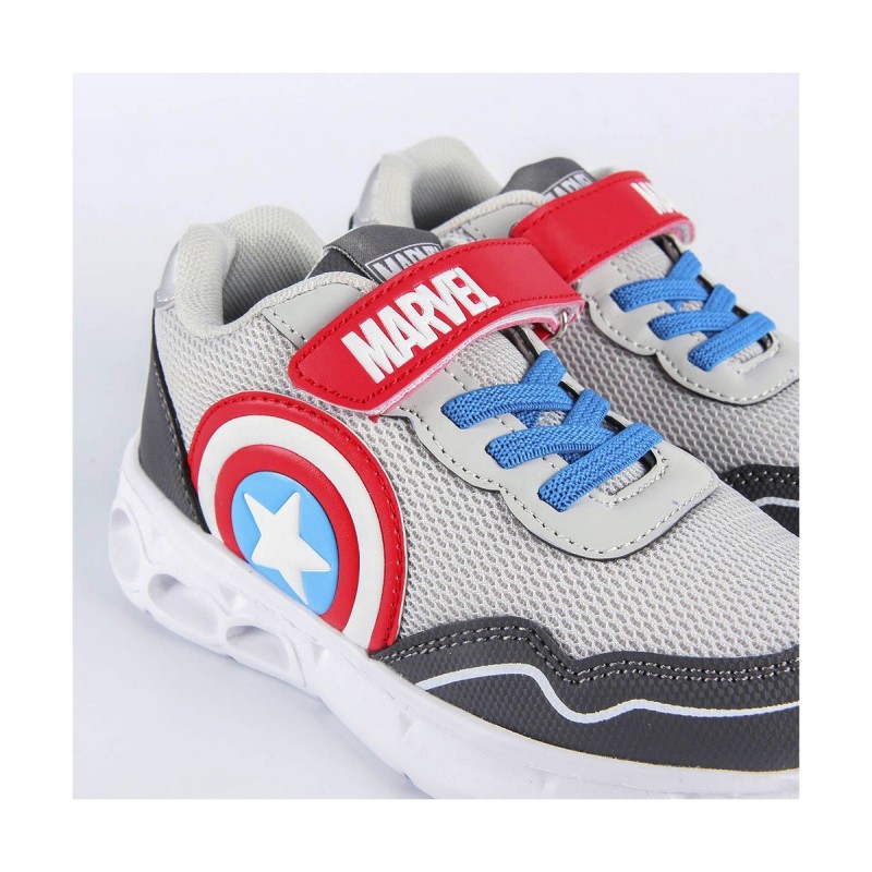 Turnschuhe mit LED The Avengers Grau