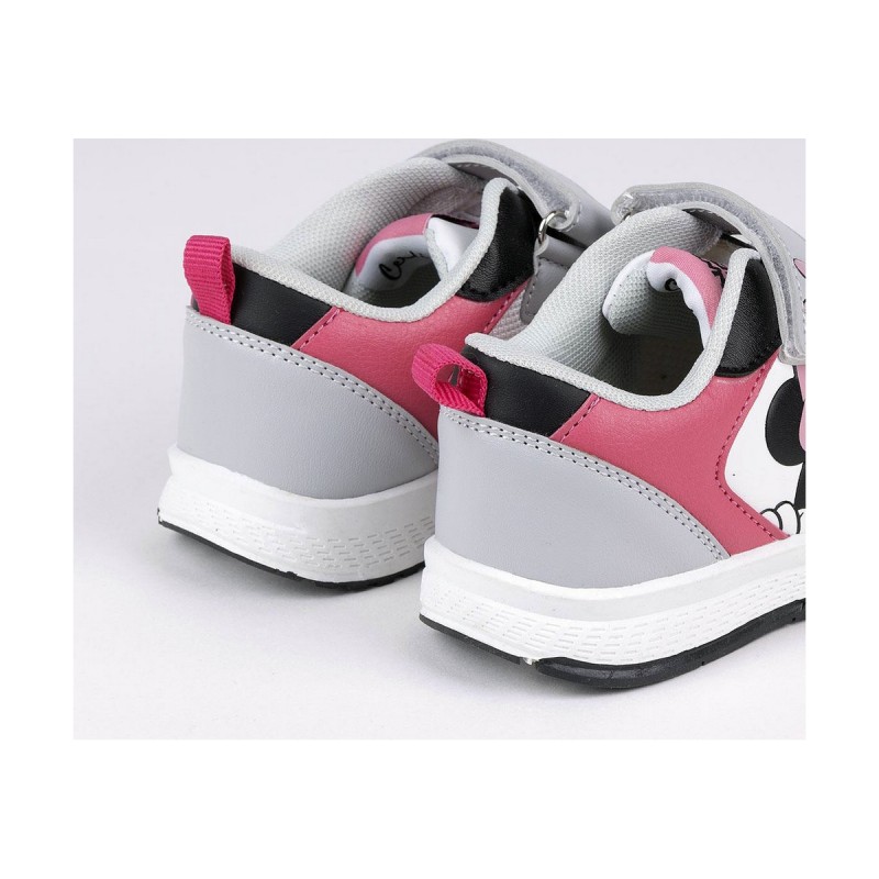 Chaussures de Sport pour Enfants Minnie Mouse Gris Rose