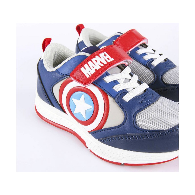 Chaussures de Sport pour Enfants The Avengers Bleu Rouge