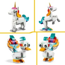Set de construction Lego Creator Magic Unicorn 31140 3-en-1 145 Pièces