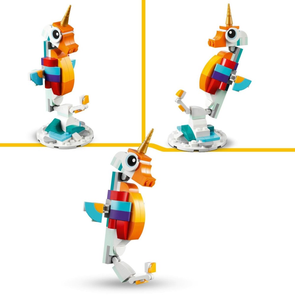 Konstruktionsspiel Lego Creator Magic Unicorn 31140 3 in 1 145 Stücke