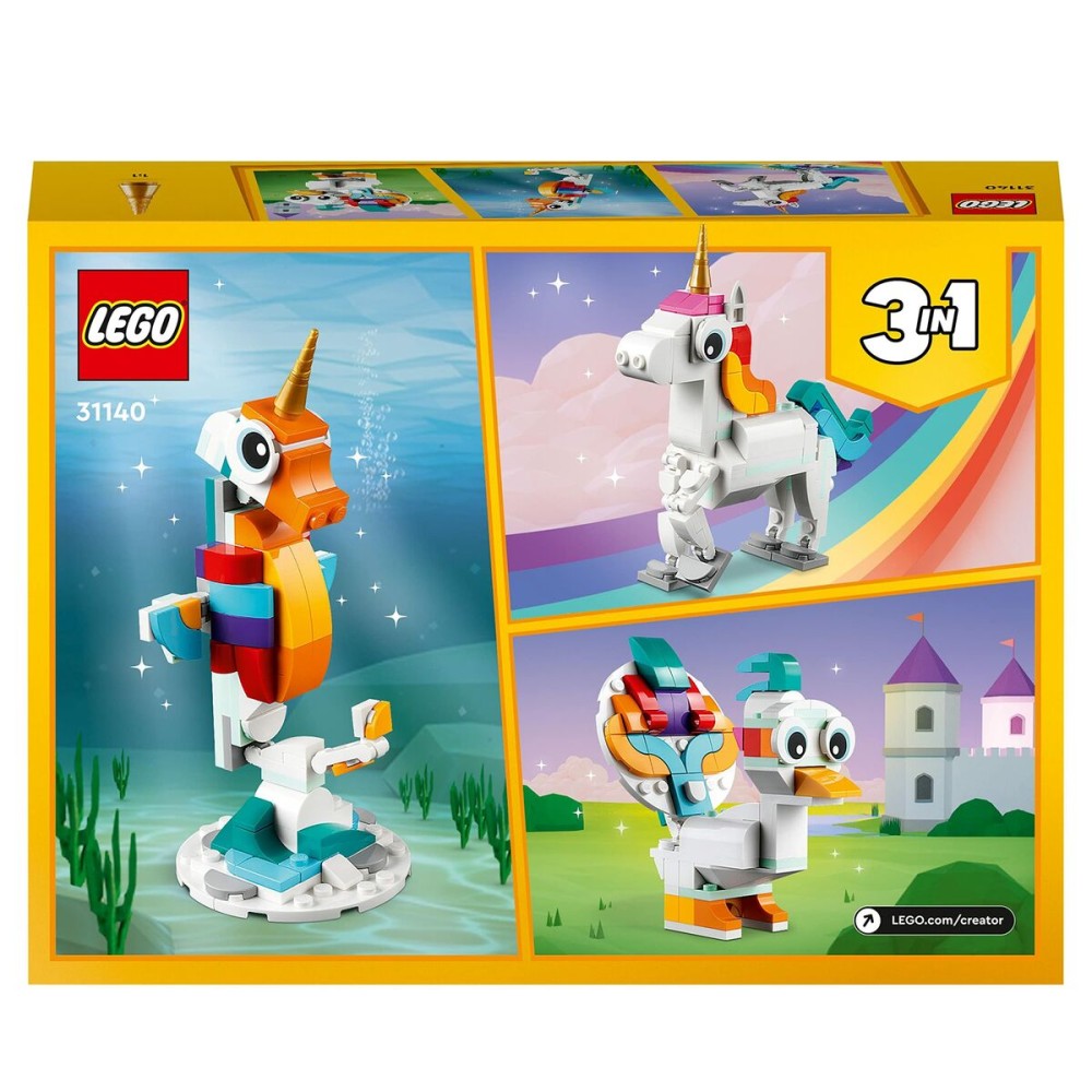 Construction set Lego Creator Magic Unicorn 31140 3-in-1 145 Pieces