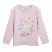 Kinder-Sweatshirt Frozen Hellrosa