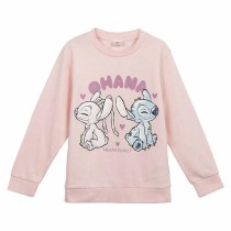 Kinder-Sweatshirt Stitch Rosa