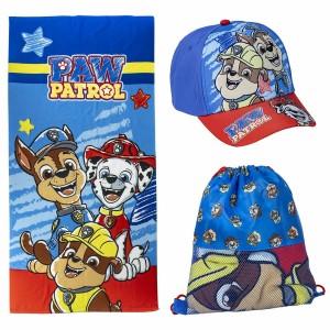 Beach Towel The Paw Patrol Blue 27 x 33 x 7 cm 3 Pieces