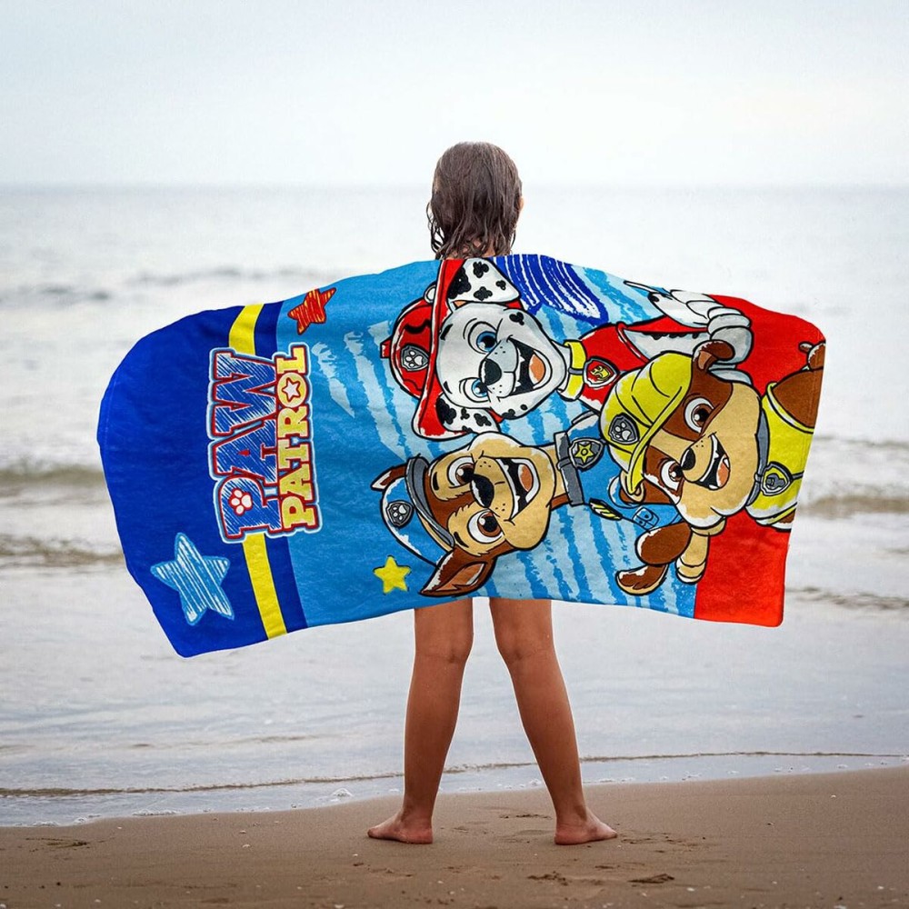 Strandbadetuch The Paw Patrol Blau 27 x 33 x 7 cm 3 Stücke