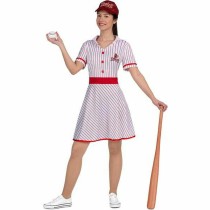 Verkleidung für Erwachsene My Other Me Baseball Vintage Rot