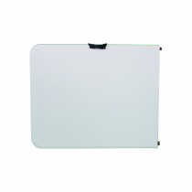 Marbueno Table Pliable Résine Blanc 180X74X74 cm Restauration, Plage, Camping 10528