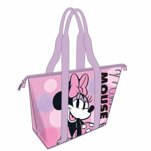 Strandtasche Minnie Mouse Rosa 47 x 33 x 15 cm