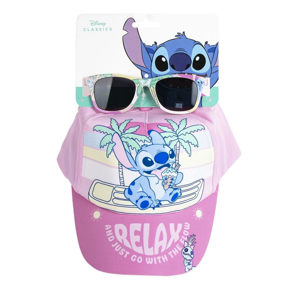 Kindersonnenbrille Stitch 53 cm Kappe