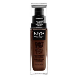 Cremige Make-up Grundierung NYX Can't Stop Won't Stop warm walnut (30 ml)