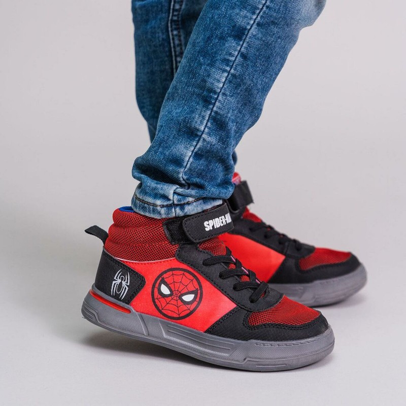 Kids Casual Boots Spider-Man Red