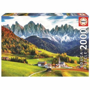 Puzzle Educa Autumn in the Dolomites 2000 Pièces