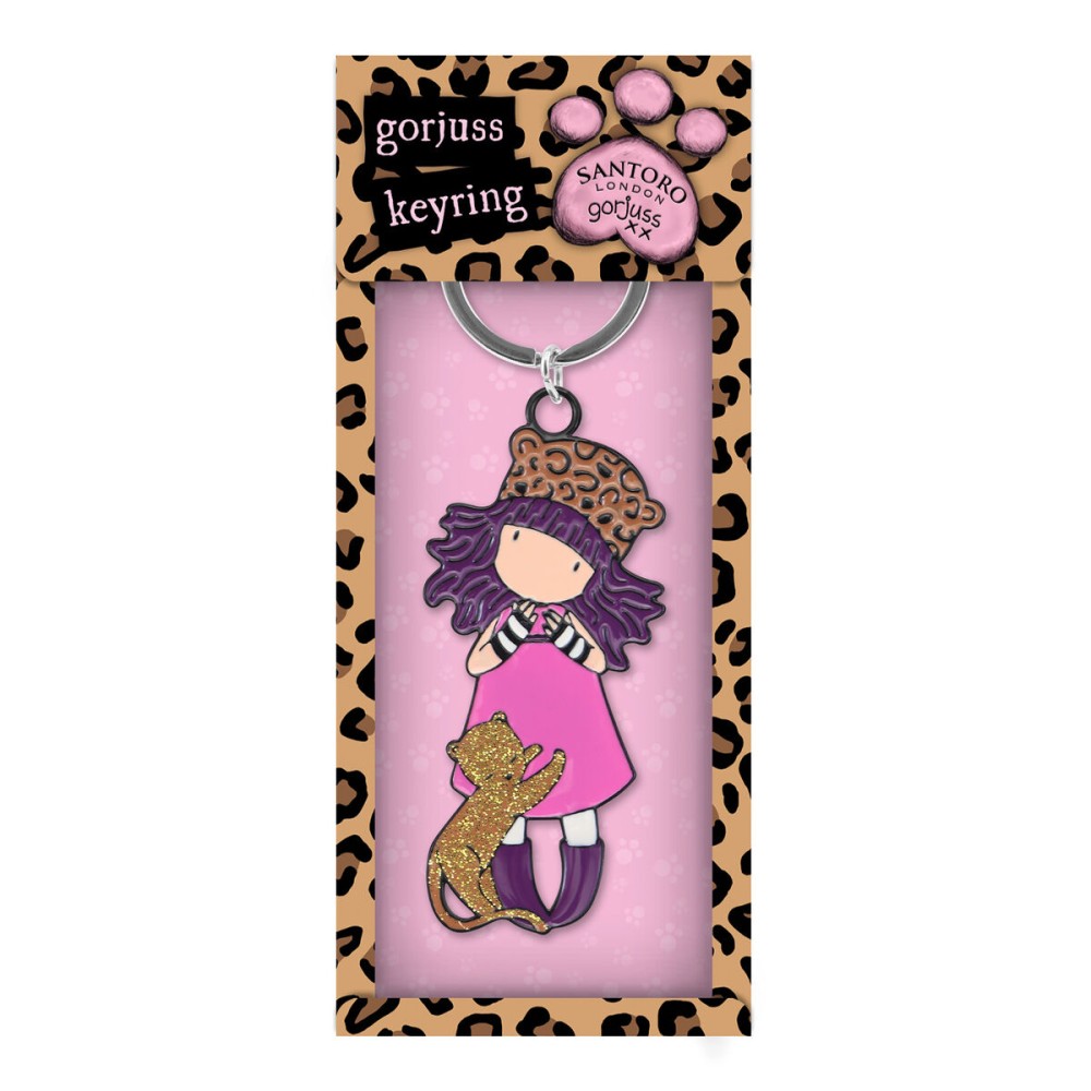 Porte-clés Gorjuss Purrrrrfect love 12 Pièces