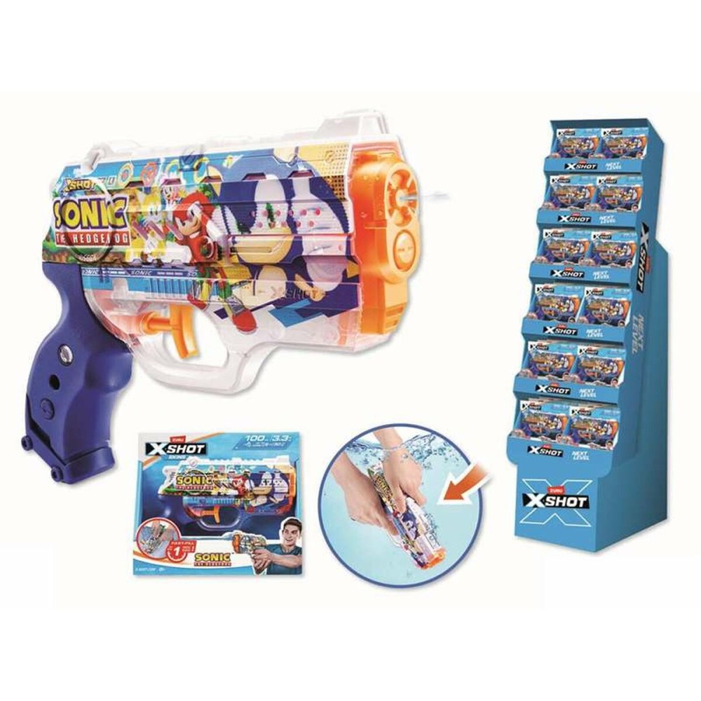 Pistolet à Eau Zuru X-Shot Nano Skins Sonic